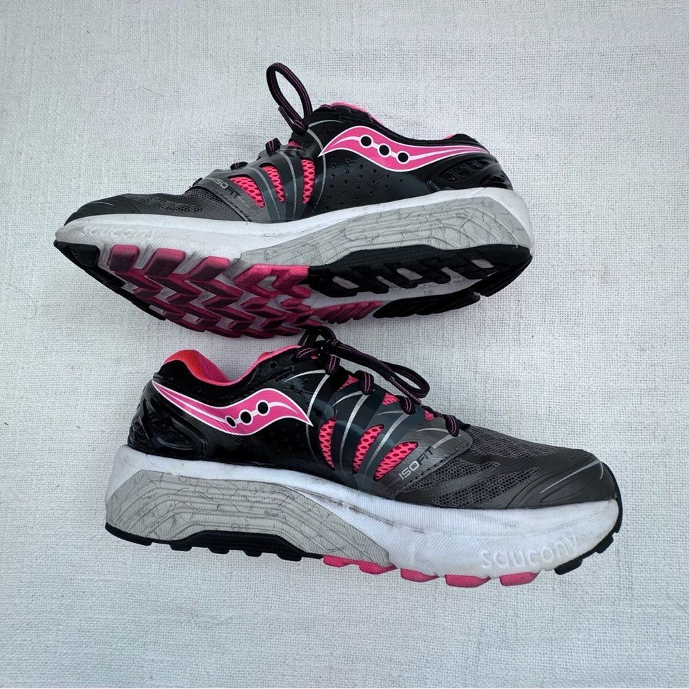 Saucony Everun Sneakers Women’s Black SZ 6.5 - Picture 4 of 9